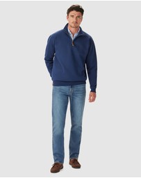 R.M.Williams - Mulyungarie 1/4 Zip Sweatshirt