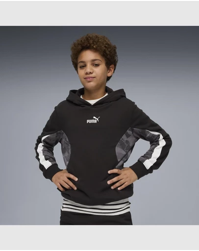 Puma - Essentials Camo Hoodie - Teens