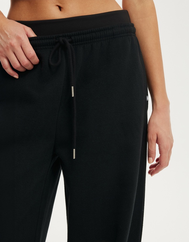 Cotton On Body Active - Plush Tie Waist Wide Leg Sweatpants