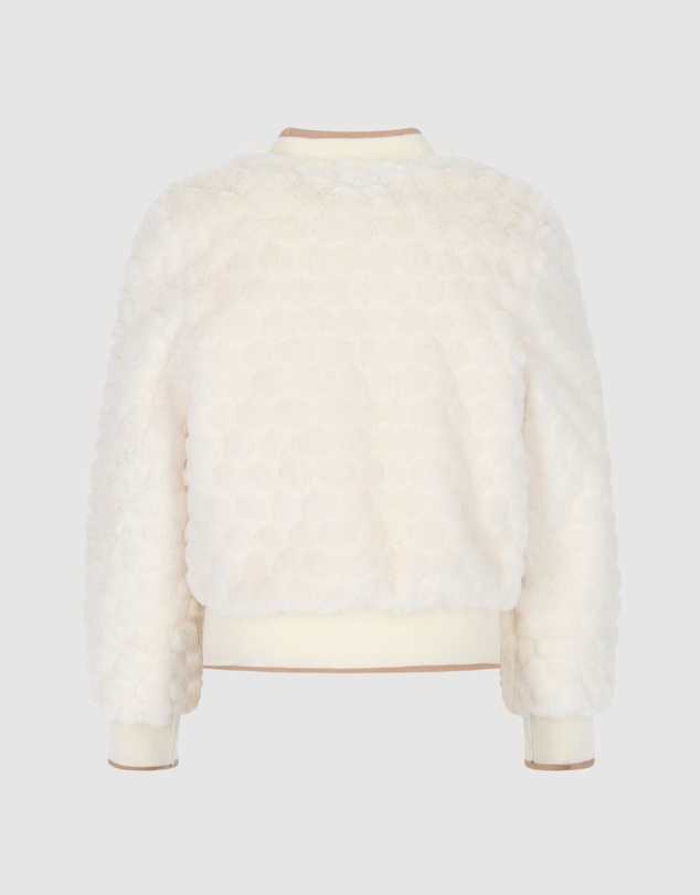 NONO - Doris Faux Fur Bomber Jacket - Kids-Teens