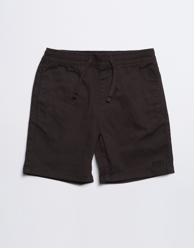 DVNT - Drop Embroidery Elastic Waist Stretch Short - Youth