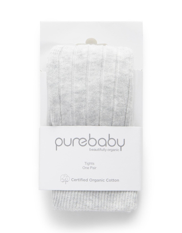 Purebaby - Rib Tights - Kids-Babies
