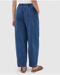 Seed Heritage - Denim Barrel Leg Jogger