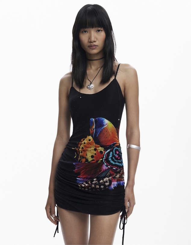Desigual - Print midi Dress