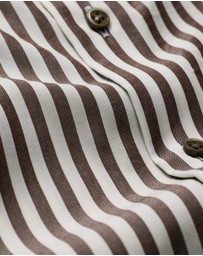 Calibre - Fluid Stripe Shirt Chocolate