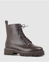 Edward Meller - UTHER Lace Up Boot on Chunky Sole
