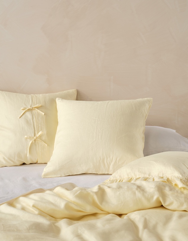 Linen House - Nimes Pure Linen European Pillowcase
