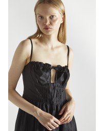 Glamorous - Tie Front Midi Dress