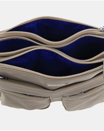 Pierre Cardin - Pierre Cardin Nylon Anti-Theft Cross Body Bag