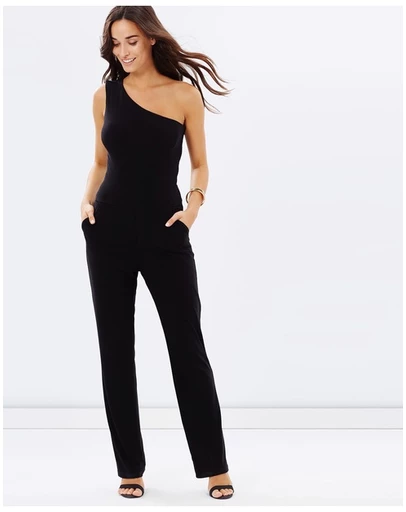 SKIVA - One Shoulder Pantsuit