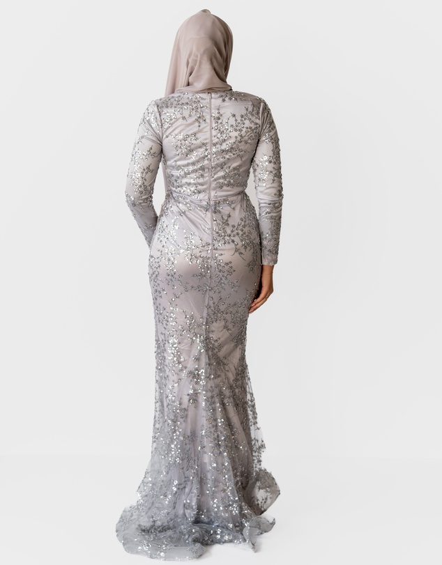 Veil of Faith - Mia Beaded Dress