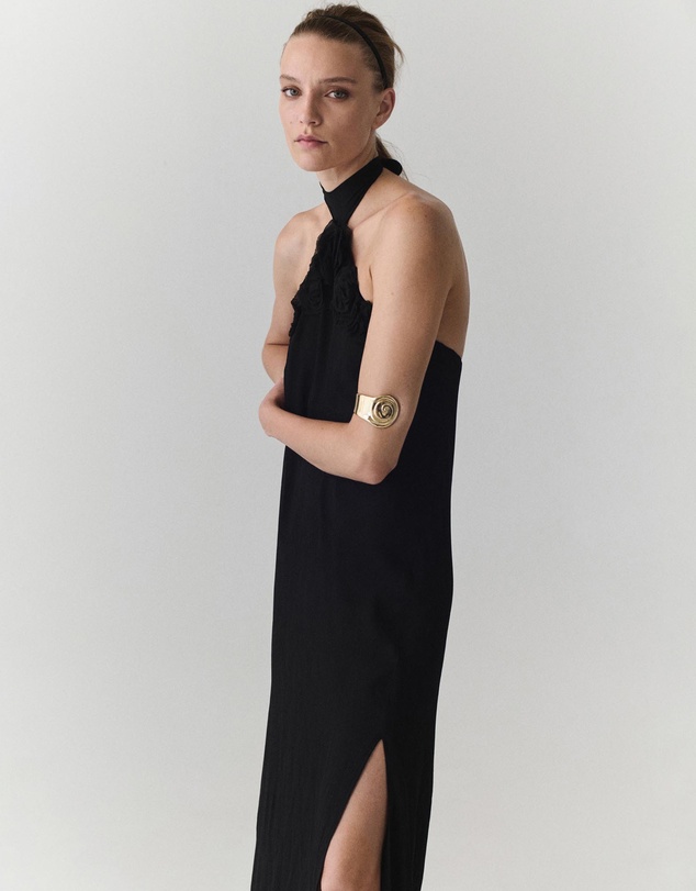 M.N.G - Chiffon Halter Dress