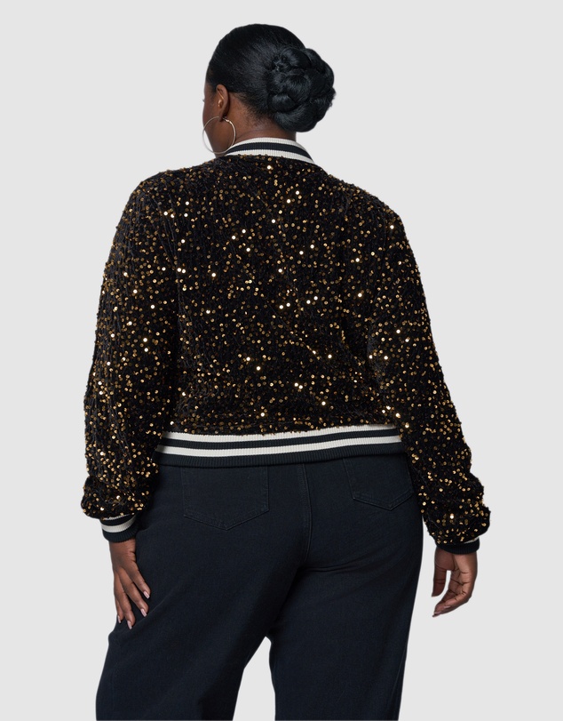 Sunday In The City - Sunday Girl Sequin Bomber