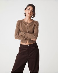 Forcast - Cassie Crew Neck Cardigan