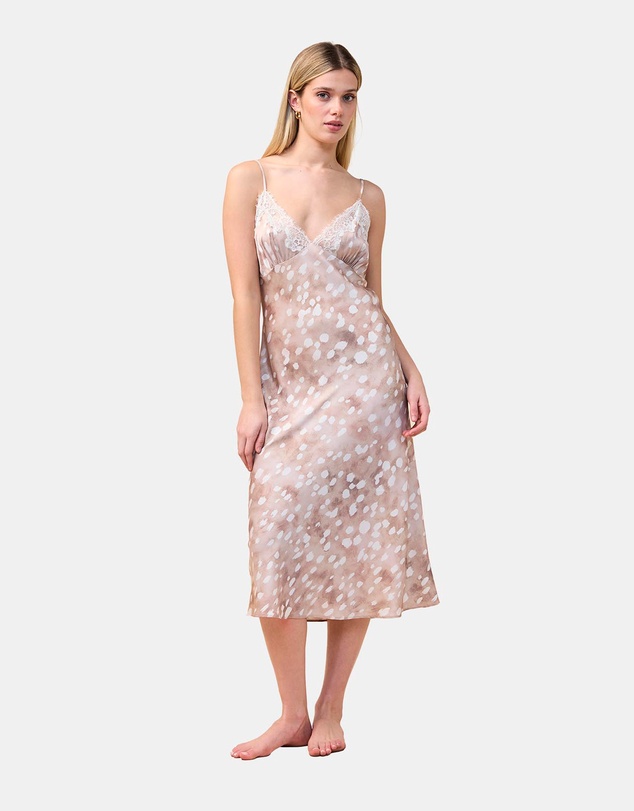 Gingerlilly - Melody Brown Spot Nightie