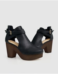 Belle & Bloom - Fearless Clog Ankle Boot