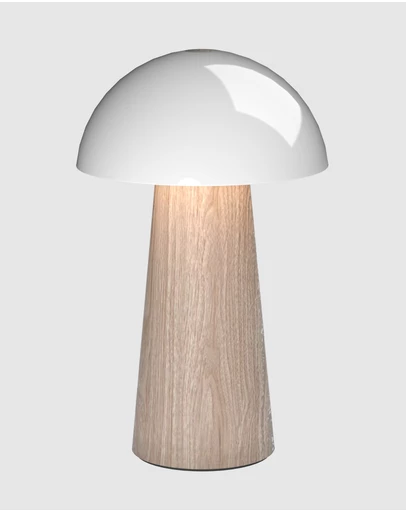 Kreafunk - Kreafunk Bello Lamp, Portable And Rechargeable - Light Wood