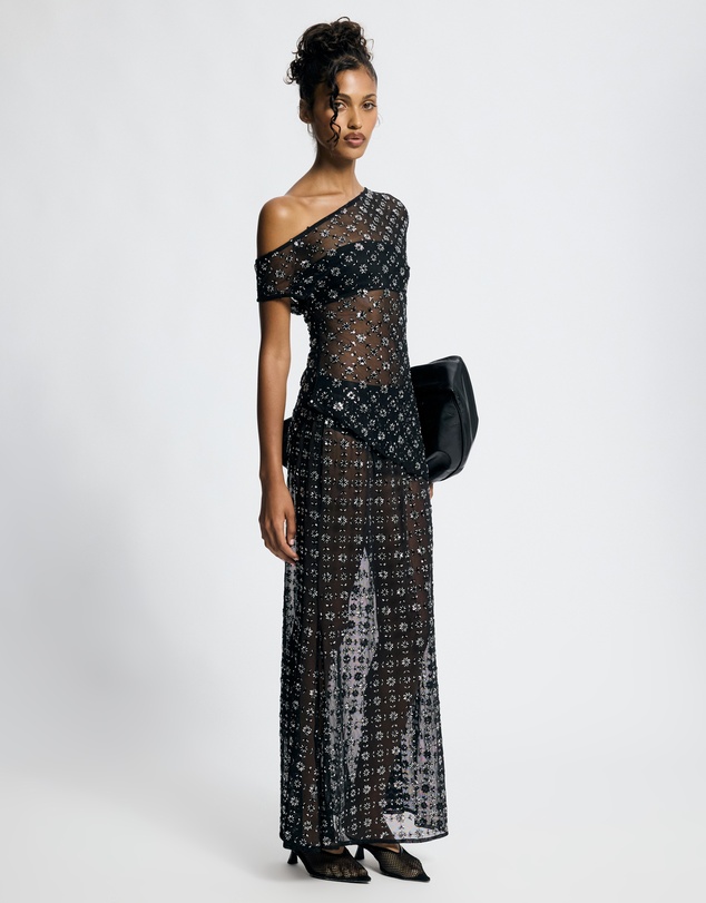 Lover - Isadora Asymmetric Sequin Top