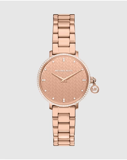 Michael Kors - Pyper Rose Gold Analogue Watch