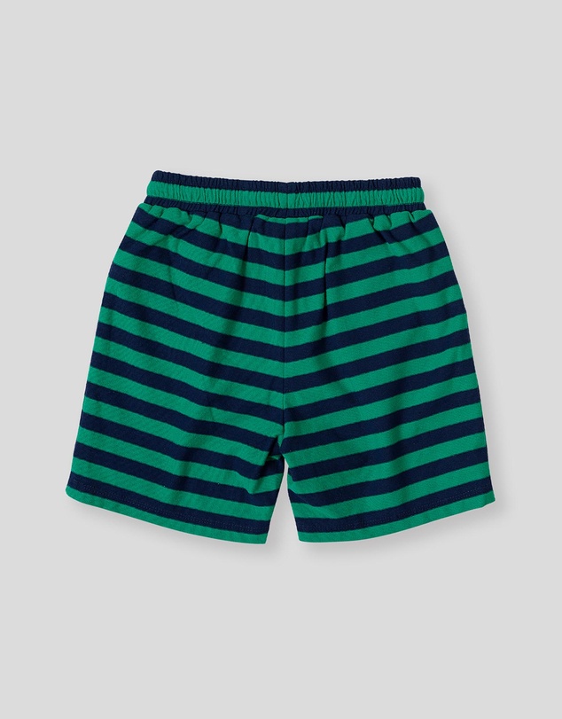 Goldie + Ace - Reverse Stripe Noah Shorts- ICONIC EXCLUSIVE- Babies-Kids