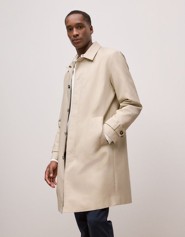 Trenery - Mac Coat in Biscuit