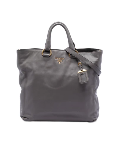 Pre-Loved by Azura Reborn - Pre-Loved Soft Calf Open Convertible Tote