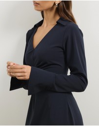 Atmos&Here - Franki Ruched Waist Midi Dress