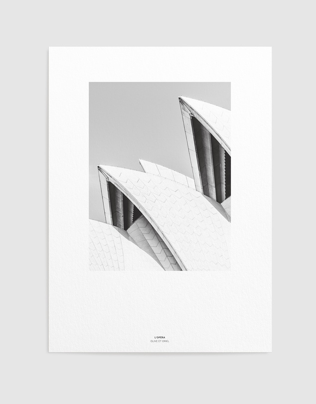 Olive et Oriel - L'Opera House Art Print