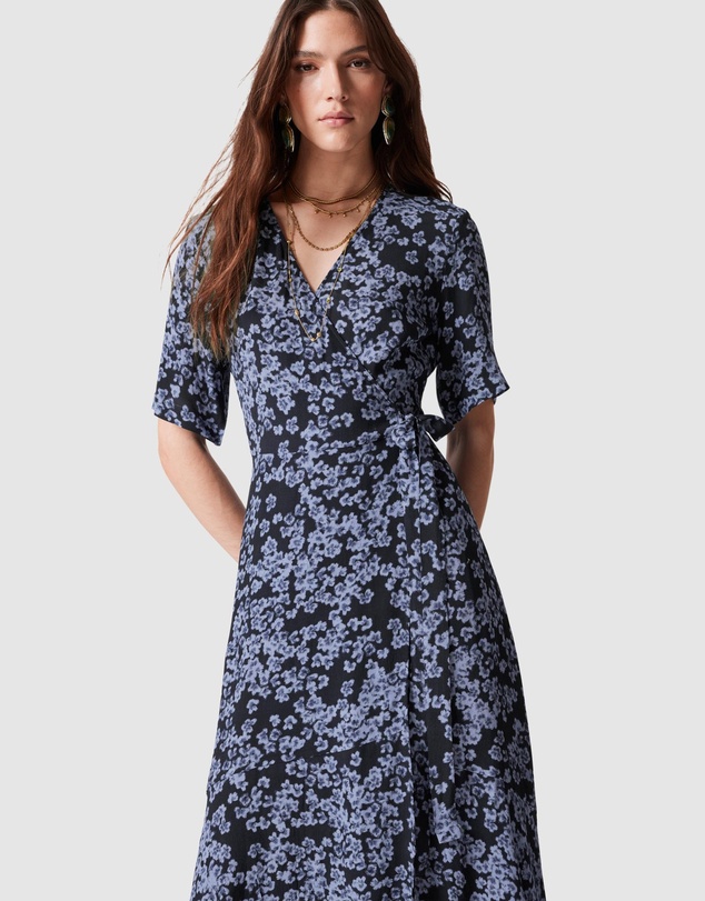 & Other Stories - Wrap Midi Dress