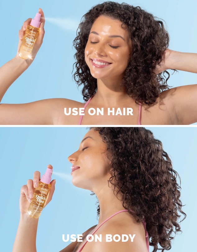 The Quick Flick - Quick Mist Hair and Body Perfume Mist with UV Hair Filters