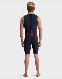 Quiksilver - Mens 2.5mm Mercury Short John Wetsuit Shorts