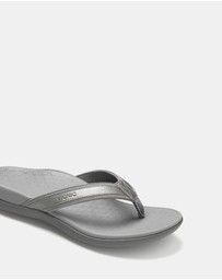 Vionic - Islander Toe Post Sandal - Pewter