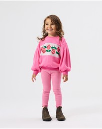 Goldie + Ace - Flower Garden Sweater - Babies-Kids