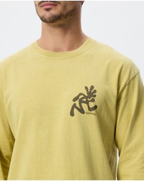 Gramicci - Running Man Pigment Dyed LS Tee