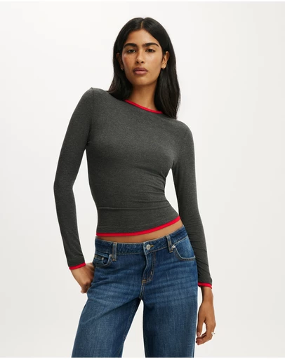 Cotton On - Double Layer Long Sleeve