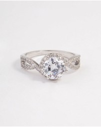 Lovisa - Silver Round Infinity Halo Ring