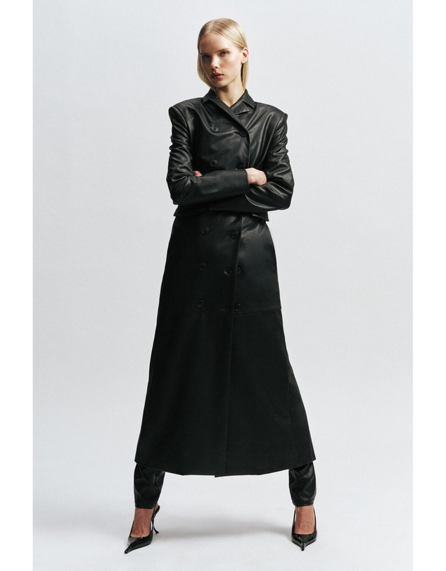 Bardot - Liana Vegan Leather Coat