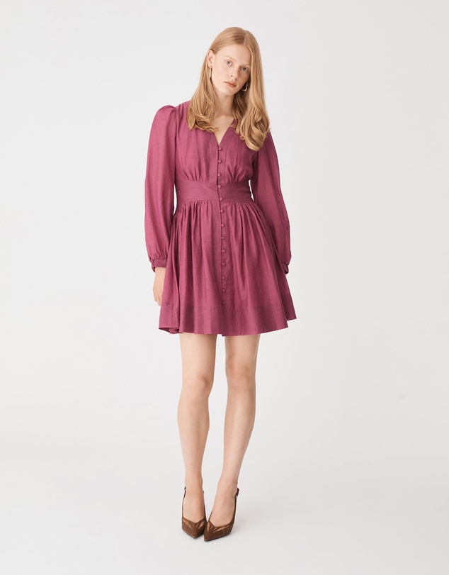 Forcast - Paloma V-Neck Mini Dress