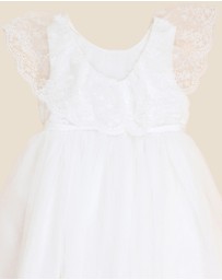 Bebe by Minihaha - Lace and Tulle Ankle Length Dress - Kids
