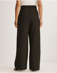 Atmos&Here Curvy - Mariah Wide Leg Pants