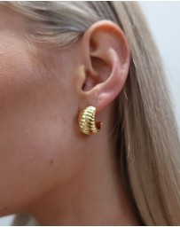 Reh Studios - Avery Hoops - Gold