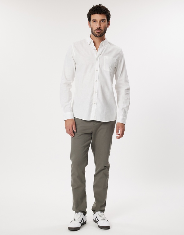 Staple Superior - Hamilton Linen Blend LS Shirt