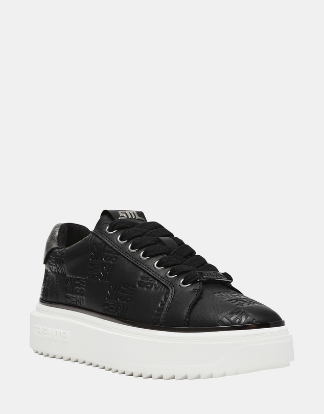 Steve Madden - On-Stage Black/Pewter Sneakers