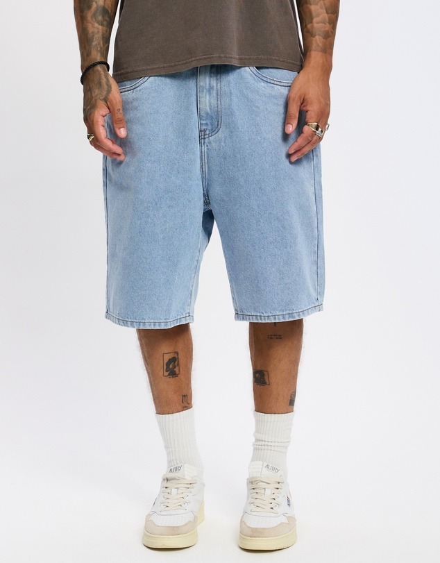 S Double - Emb 5 Pocket Shorts