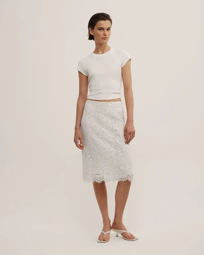Witchery - Lace Midi Skirt