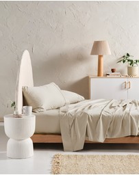 Linen House - Augusta 500TC Cotton Sateen Sheet Set