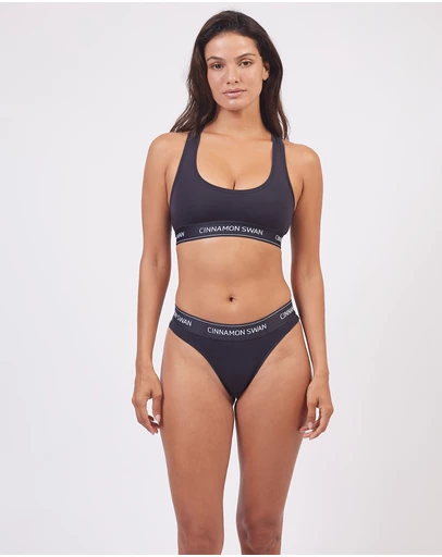 Cinnamon Swan - Logo Thong 