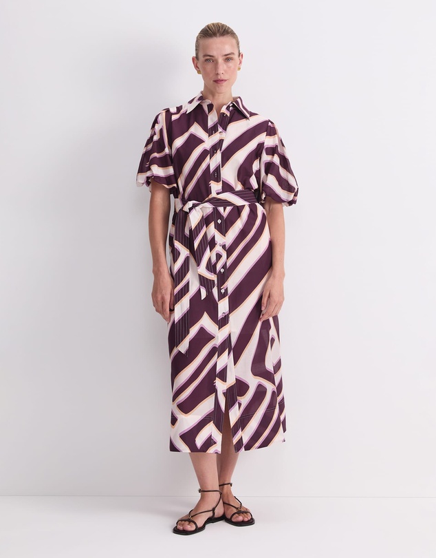 Sportscraft - Penny Print Midi Dress