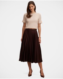 Forever New - Danielle Pleated Midi Skirt