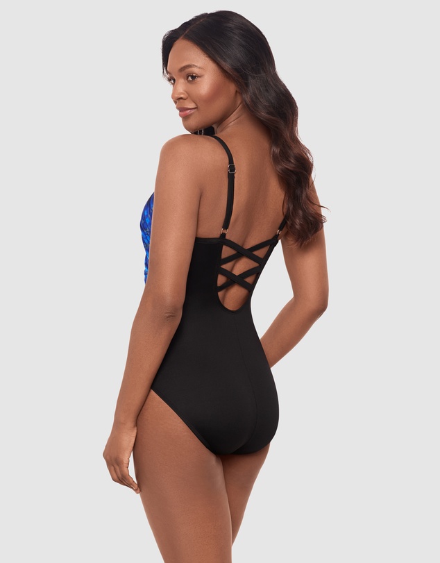 Miraclesuit Swimwear  - Paka Mayan Temptation Underwired Low Back Shaping Swimsuit